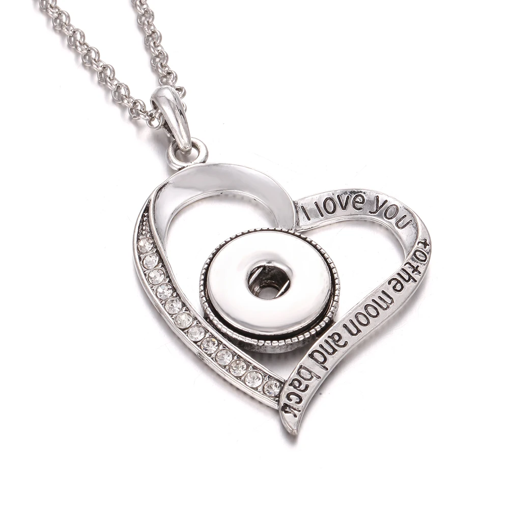 Новое ювелирное ожерелье с кнопкой винтажное металлическое круглое в форме