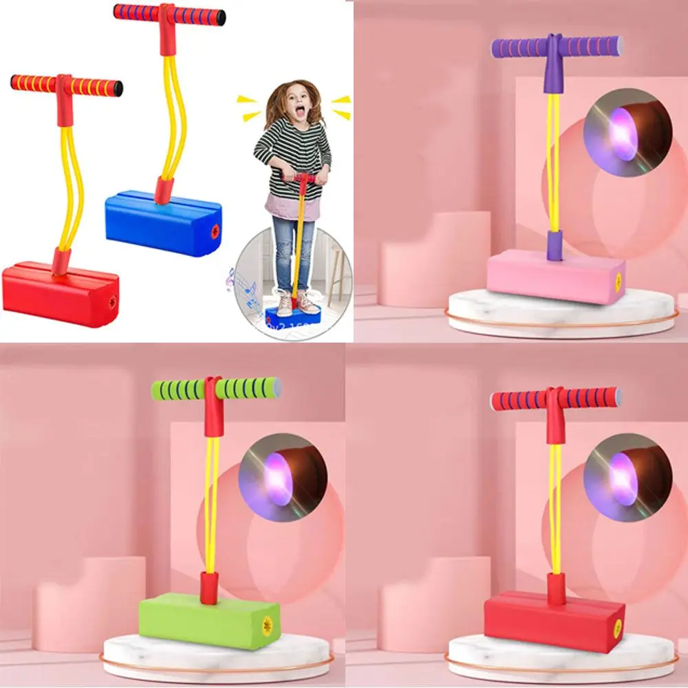 

Outdoor Frog Jump Balancer Baby Bounce Shoe Jumping Frog Game Toy Fitness Training Interactive Toy With Lights