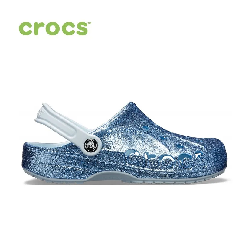 CROCS Baya Glitter Clog UNISEX|Пляжные и уличные сандалии| |