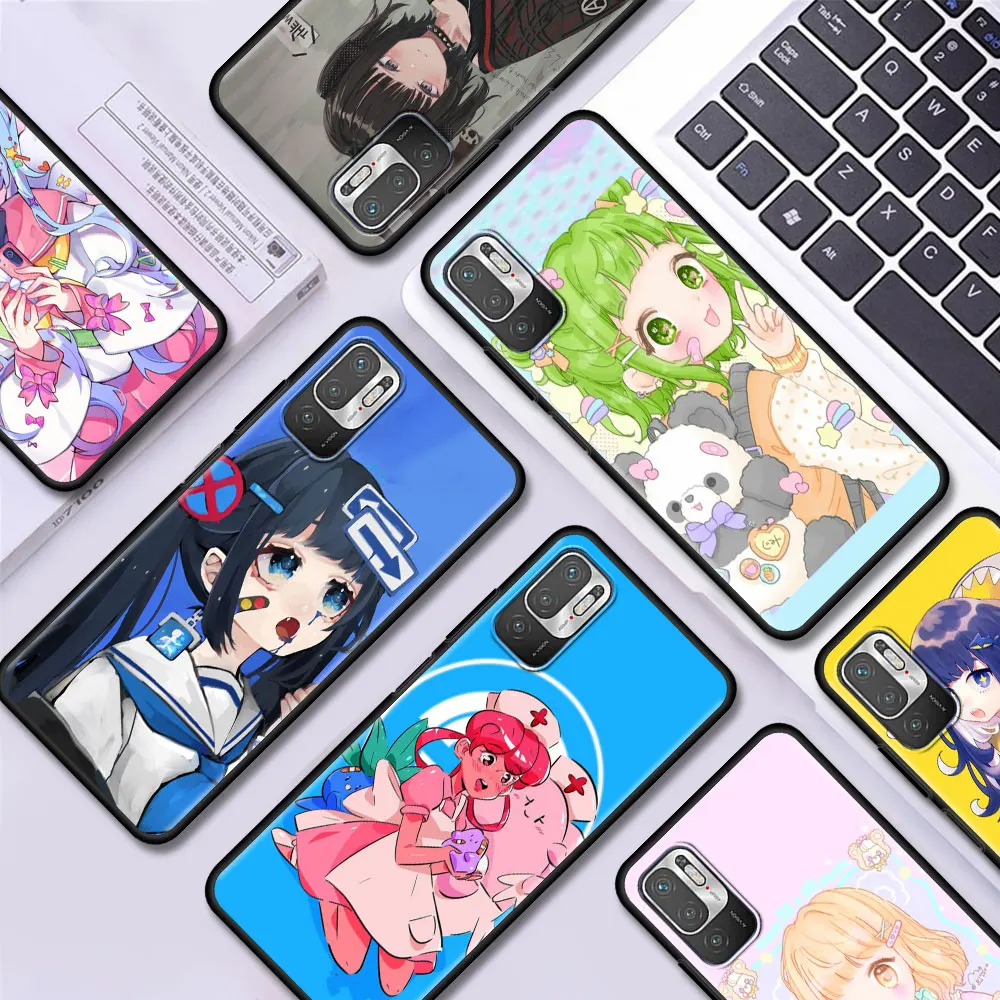 

Hentai Harajuku Anime Girl Cute Silicone Case For Xiaomi Redmi Note 9S 9 8 Pro 9C 7 8T 8 10 9A 7A K40 Back Phone Cover Soft Bag