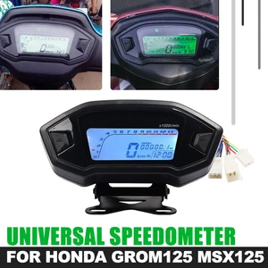 for honda grom 125 msx msx125 grom125 motorcycle speedometer lcd digital dash dashboard indicator tachometer odometer meter part free global shipping
