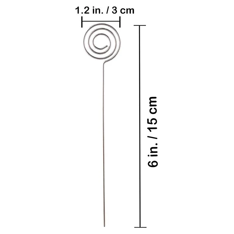 

50 Pcs Metal Wired Business Card Holder Memo Photo Picture Paper Note Clip Bracket Diy Craft Home Office Supplies