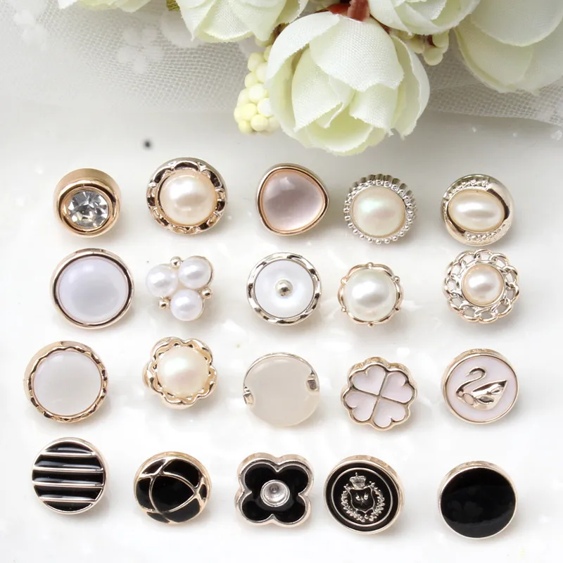 10 PCS High end resin shirt buttons sweater cardigan pearl button for clothing garment sewing accessories DIY crafts|Пуговицы| |
