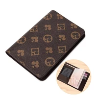 passport protective cover wallet simple male and female documents ticket storage bag printing drivers license card bag