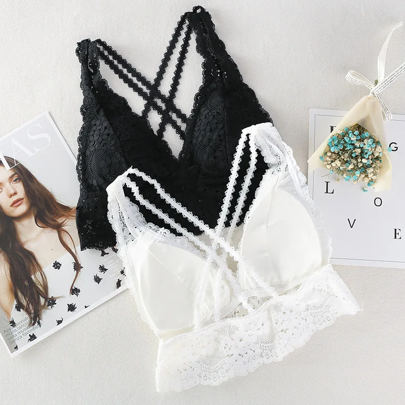 

Летнее женское кружевное сексуальное женское длинное укороченный топ с v-образным вырезом Удобные однотонные красоты с перекрещивающимися...