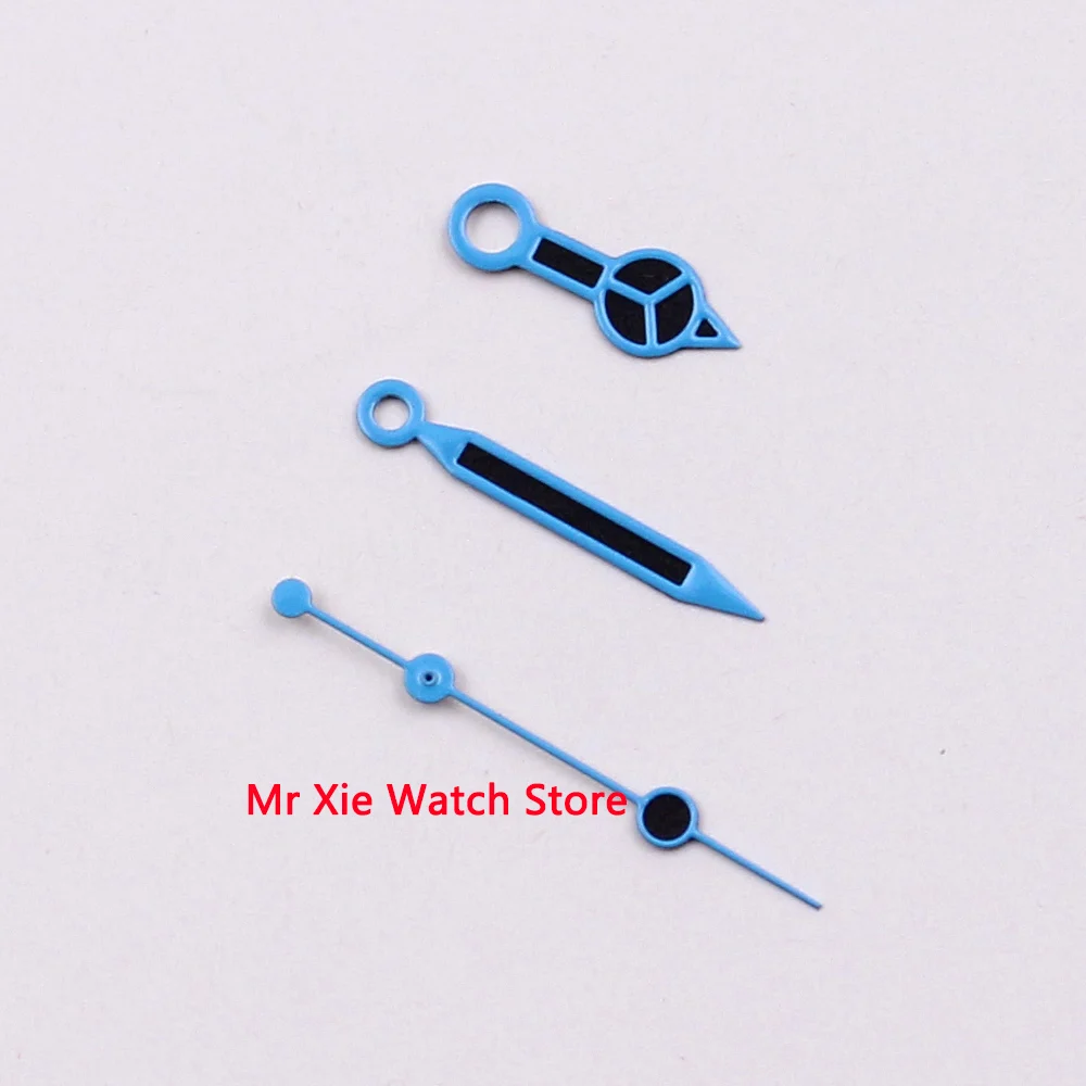 Серебряные Светящиеся стрелки часов Bliger из нержавеющей стали подходят для Mingzhu