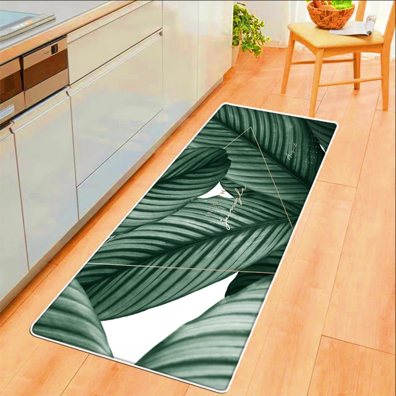 

Long Modern Kitchen Mat Bath Carpet Home Entrance Doormat Tapete Absorbent Bedroom Living Room Floor Mats 40x60/40x120cm Rug Hbo