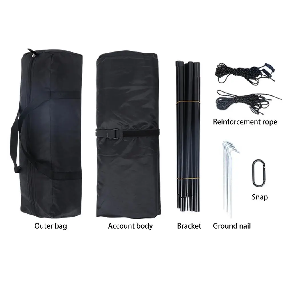 

2021 Car Trunk Tent Sunshade Rainproof For Self-driving Tour Barbecue Outdoor Mobile Kitchen Accessories Trunk Side Awning