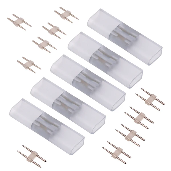 

Светодиодный Коннектор с зажимами I L T тип 2pin 4pin разъем среднего угла 5 комплектов для 220В 110В 8x16мм 9x18мм RGB/один цвет неоновая полоса