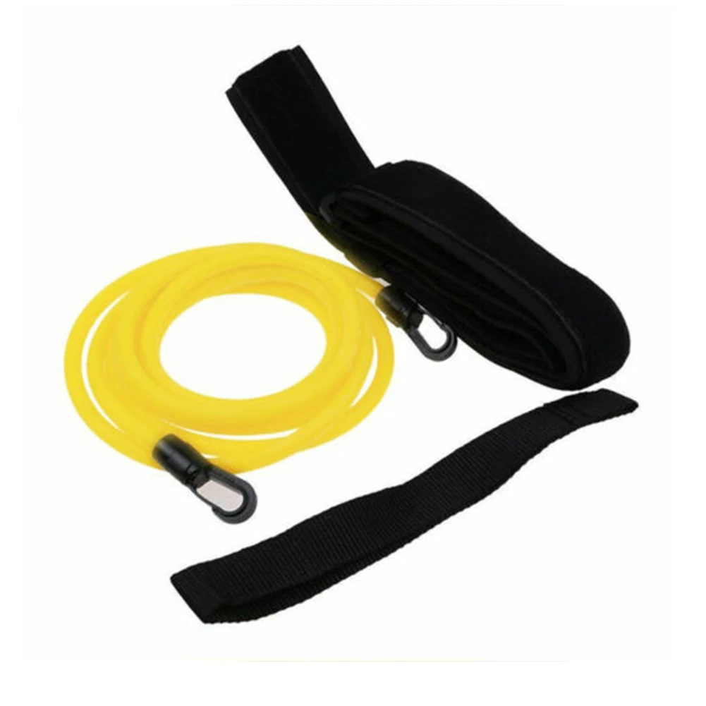 

Swim Bungee Training Belt Training Device Swim Resistance Leash Exerciser Belt Swim Tether Elastic Traction Rope Pool Tools