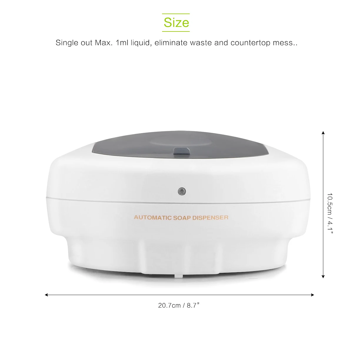 

500Ml Automatic Liquid Soap Dispenser Smart Sensor Touchless ABS Sanitizer Dispensador For Kitchen Bathroom
