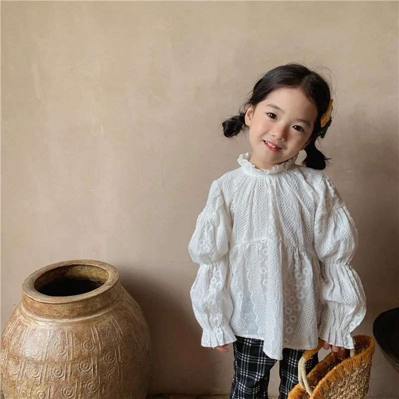 

Girls Suits Blouse +Pants 2Pcs/Sets 2021 Beauty Thicken Winter Autumn Warm Kids Toddler Kids Cotton Sport Sets Formal Children C