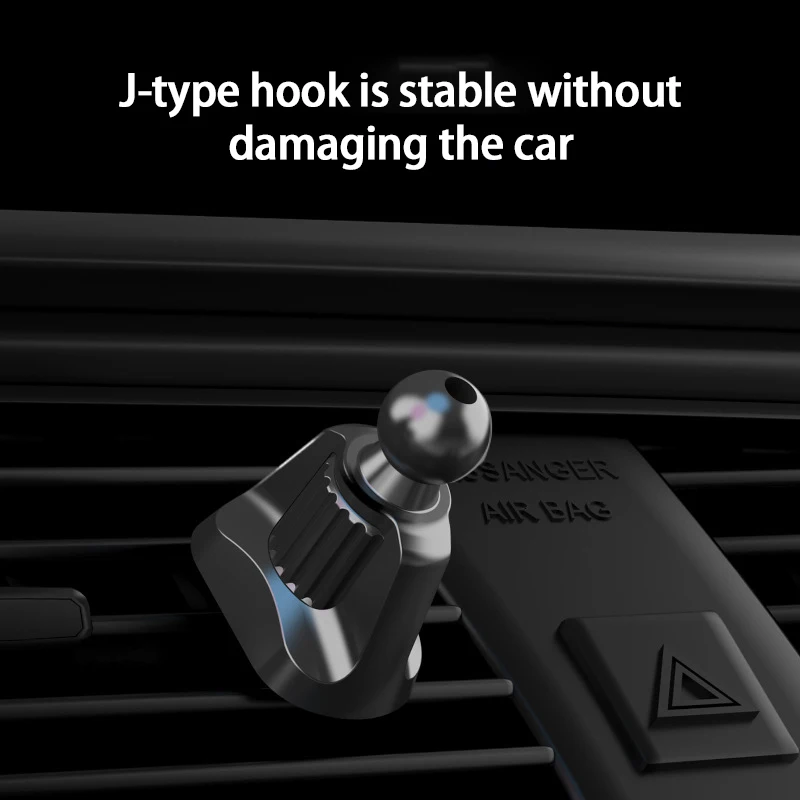 upgrade 17mm ball head base for car phone holder car air vent clip hook stick for magnetic gravity cell phone mount gps bracket free global shipping