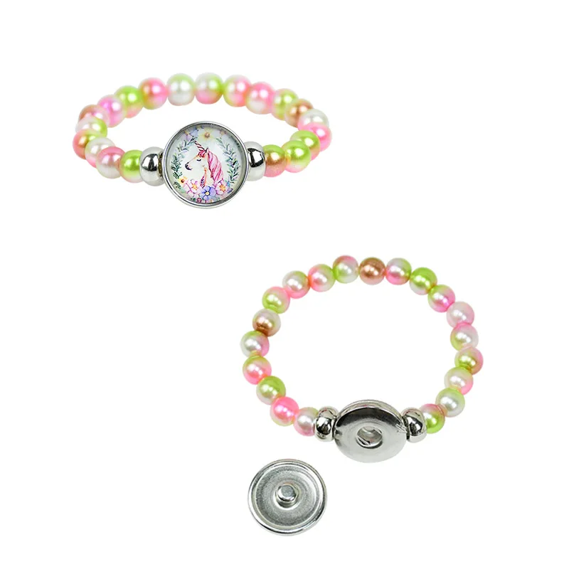 1 шт. детский плетеный браслет Единорог|Украшения своими руками для вечеринки| |