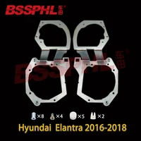 bssphl car styling frame adapter module diy bracket holder for hyundai elantra 2016 2018
