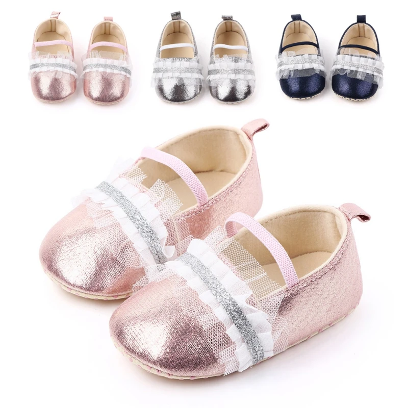 

Baby Shoes PU Newborn Baby Girl Shoes Fashion Flowers Princess First Walker Baby Girl Shoes