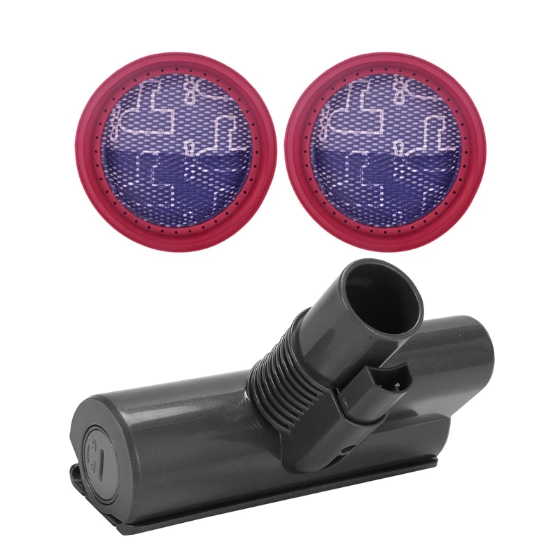 2x для Dibea D18 D008Pro ручной пылесос круглый моющийся фильтр и 1 съемная электрическая