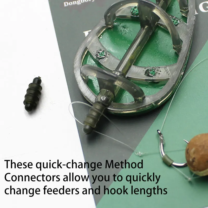 10 шт. Аксессуары для ловли карпа быстросменные стопорные бусины метод подачи