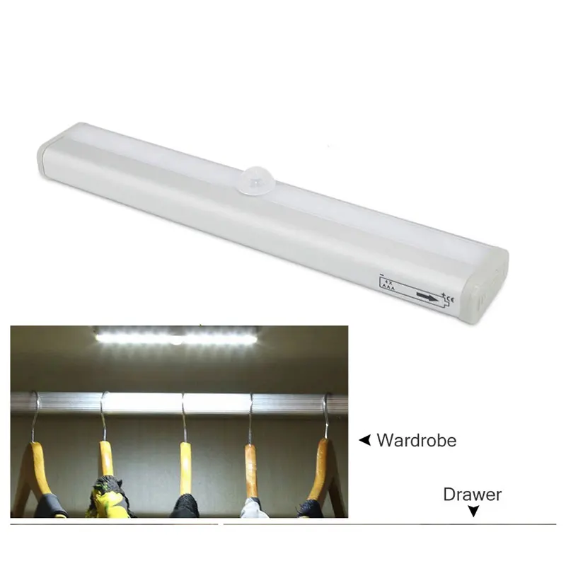 Светодиодный светильник с пассивным инфракрасным датчиком движения лампа для