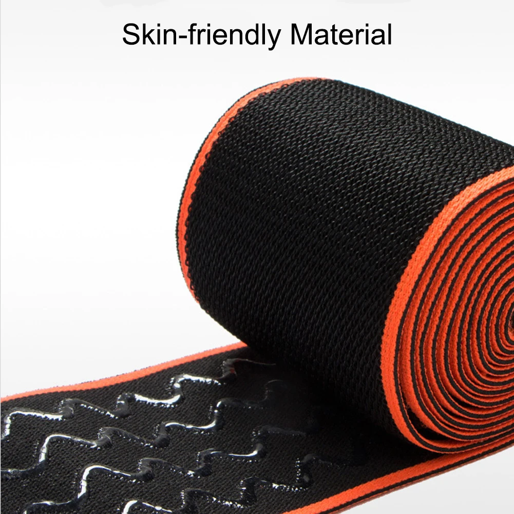 

1 Pair Wrist Sweatbands Sports Wristbands With Anti-slip Strips Suitable For Fitness Basketball Baseball Gym Accessories