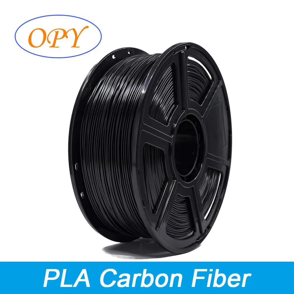 

Opy Pla Carbon Fiber Filament 10M 100G Cf Sample Pla 1Kg 1 75Mm Extruding Desktop Fdm 3D Printer Filament Plastic Wires Supplies