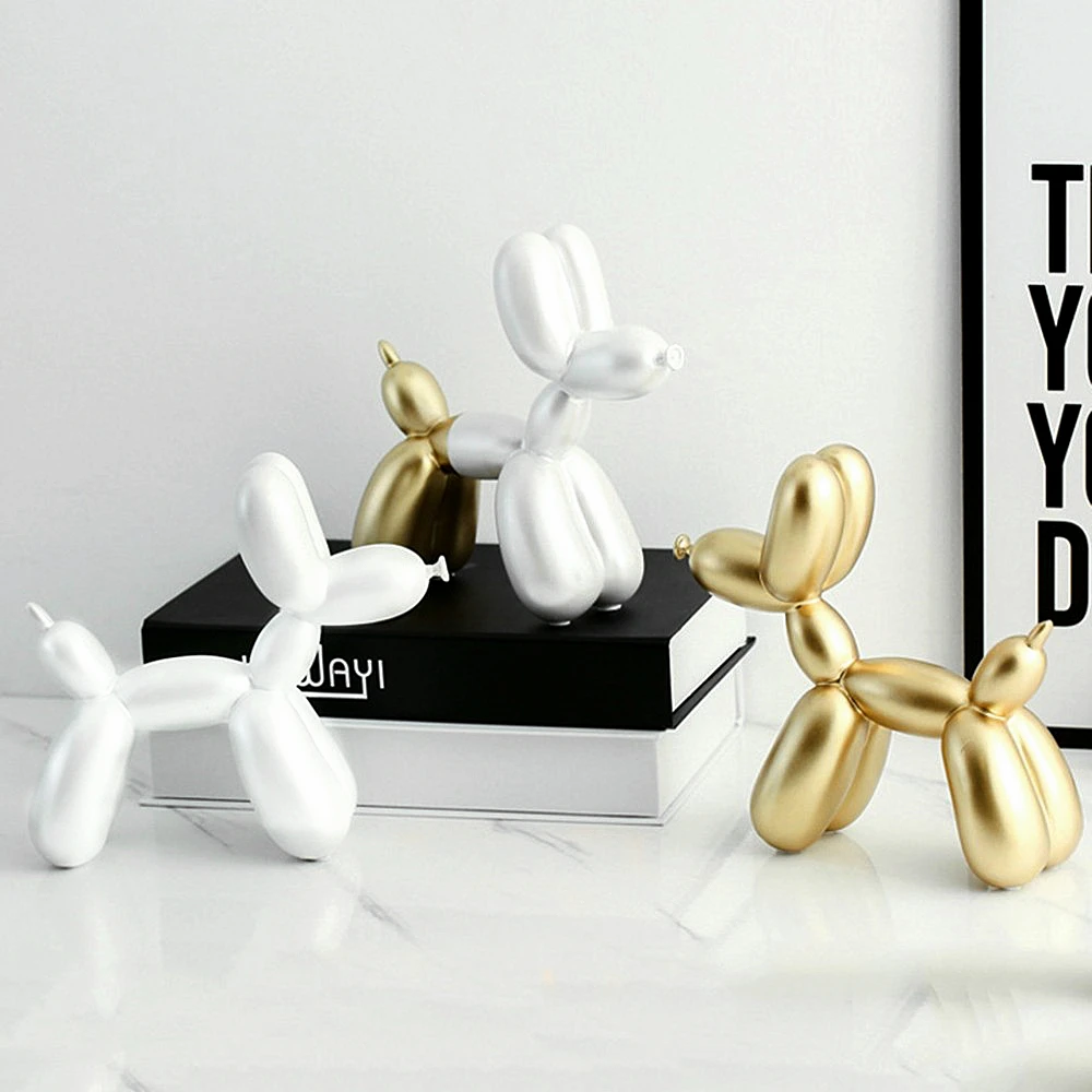 Большой шар в скандинавском стиле скульптура собаки виде животного статуя