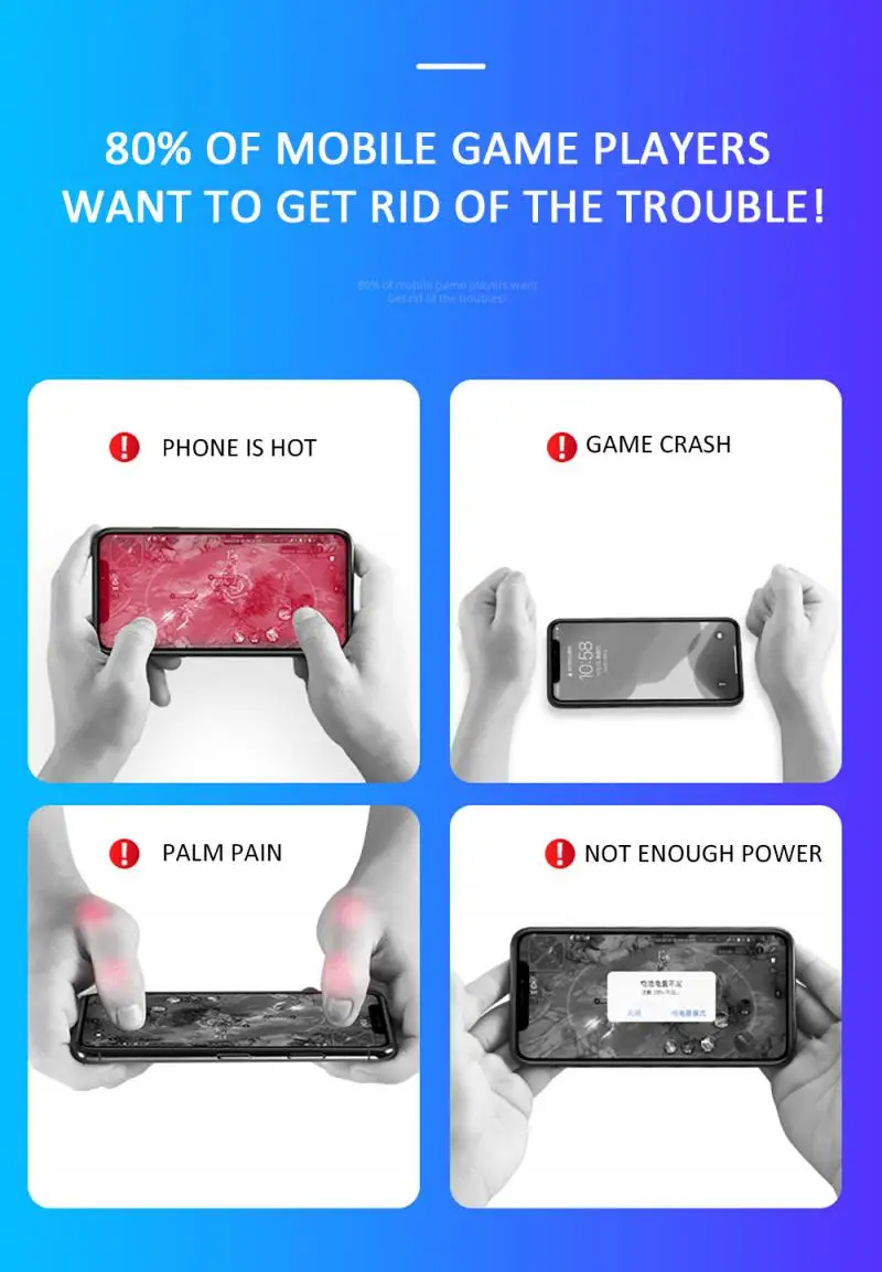 Геймпад джойстик для ранних игр контроллер Pubg беспроводная консоль охлаждение