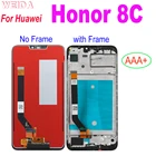 ЖК-дисплей 6,26 дюйма для Huawei Honor 8C, сенсорный экран, дигитайзер в сборе для Honor 8c, ЖК-дисплей BBK-LX2 LX1 L21, запасные части для ЖК-дисплея