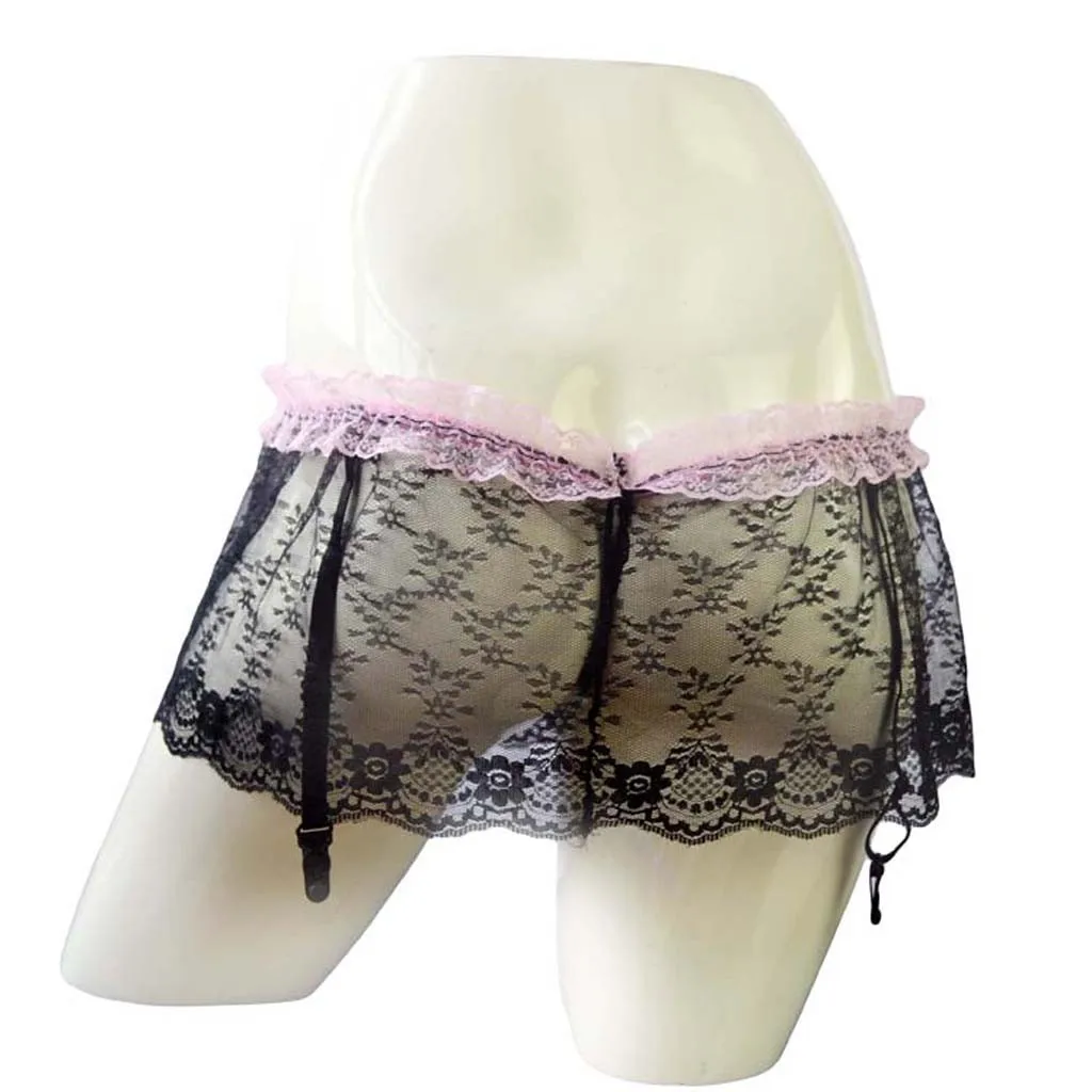 Сексуальное женское нижнее белье кружевное низкая посадка одноцветная