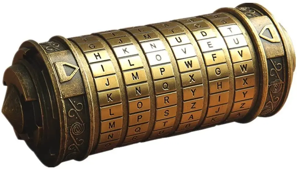 

Забавный романтический подарок на день Святого Валентина Da Vinci Code Mini Cryptex