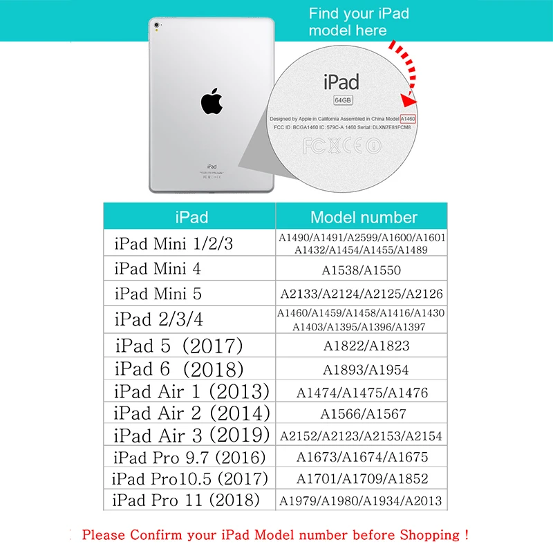 Магнитный защитный чехол для iPad 9 7 2017 ipad air 1 2 3 PU кожаный автоматического