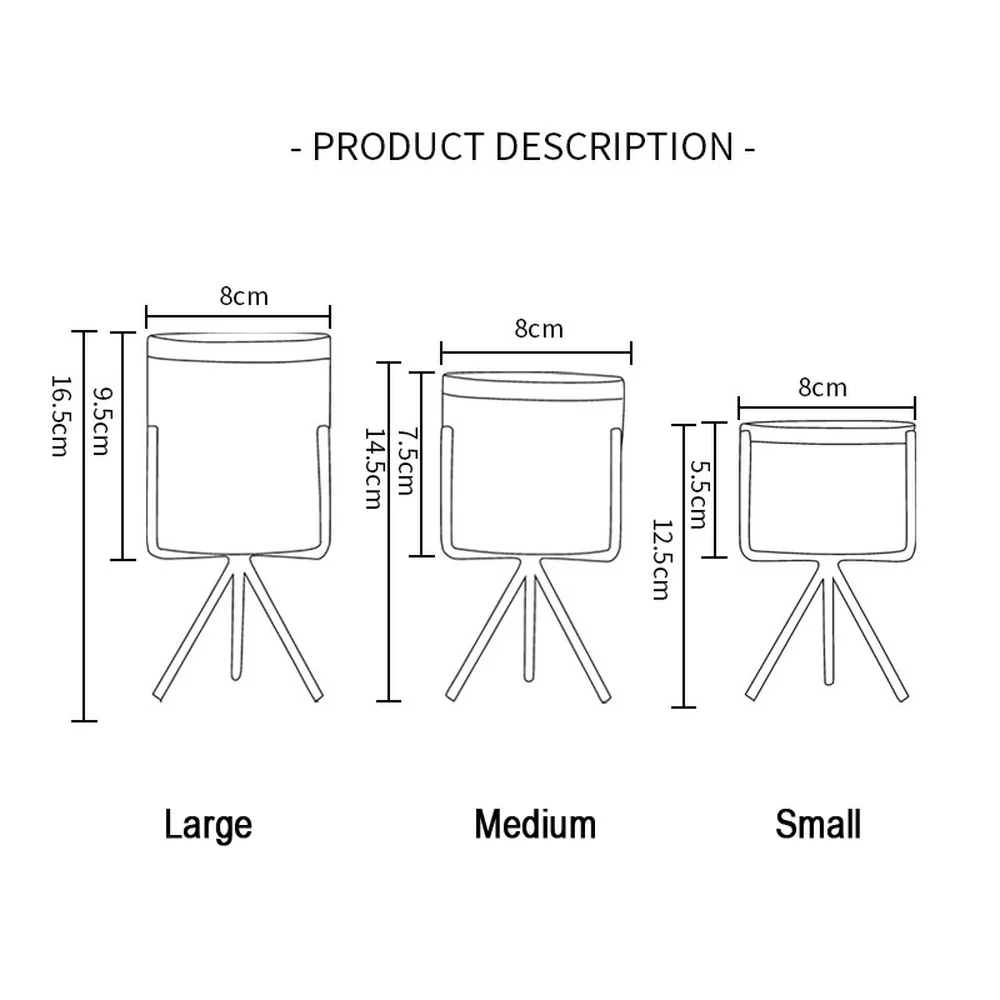 Nordic Мрамор узор Керамика Железный искусства ваза Роза цвета: золотистый
