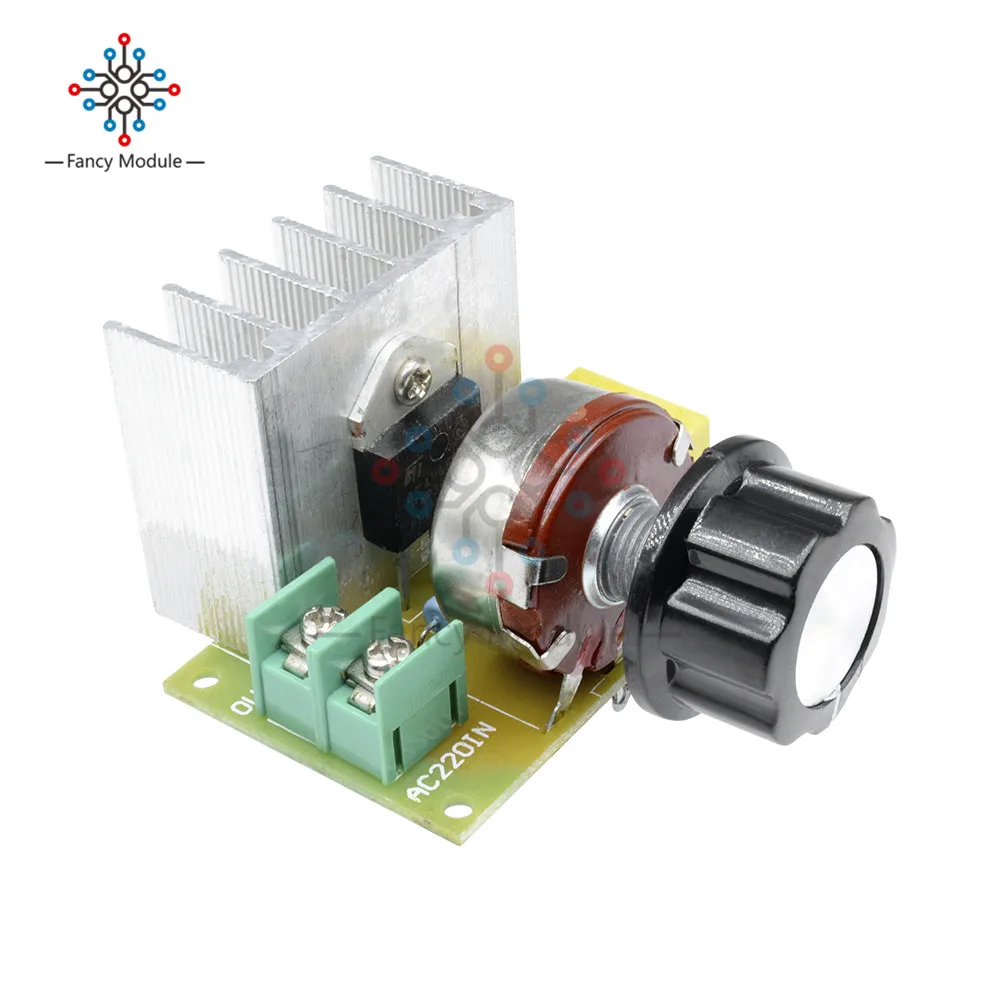 3800W регулятор Скорость Управление Переменного тока 220V умный дом светильник