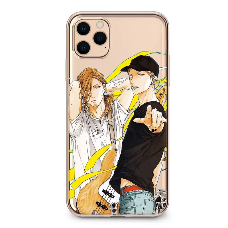 Japan Given Anime Fitted Music Gay Phone Soft Cover Shell For iPhone 12 11  13 Pro Max Mini 8 7 6 Plus XR X XS MAX Funda Coque