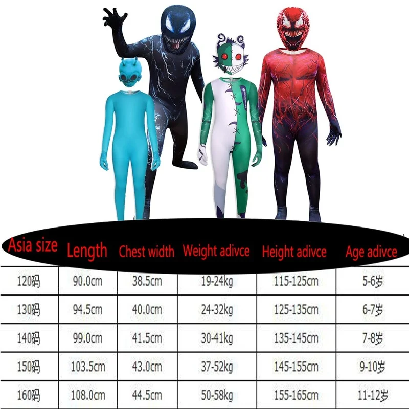 Костюмы для мальчиков комбинезон с инопланетянином из мультфильма головной убор