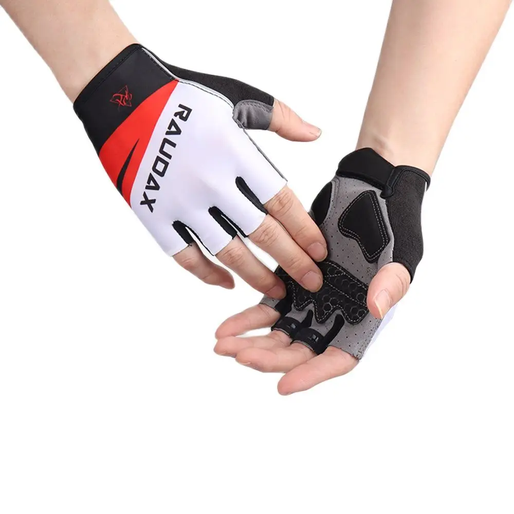 

2021 New Men Women Half Finger Gloves Bicycle Glove Sports Gloves Anti-slip Anti-sweat Anti-shock Sports Breathable