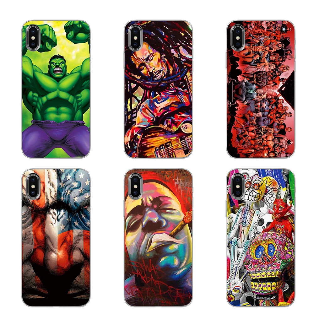 Халк Леон Дэдпул специальные горячие продажи чехлы для iPhone 5 5S SE 6 6s 7 8 Plus X XS Max