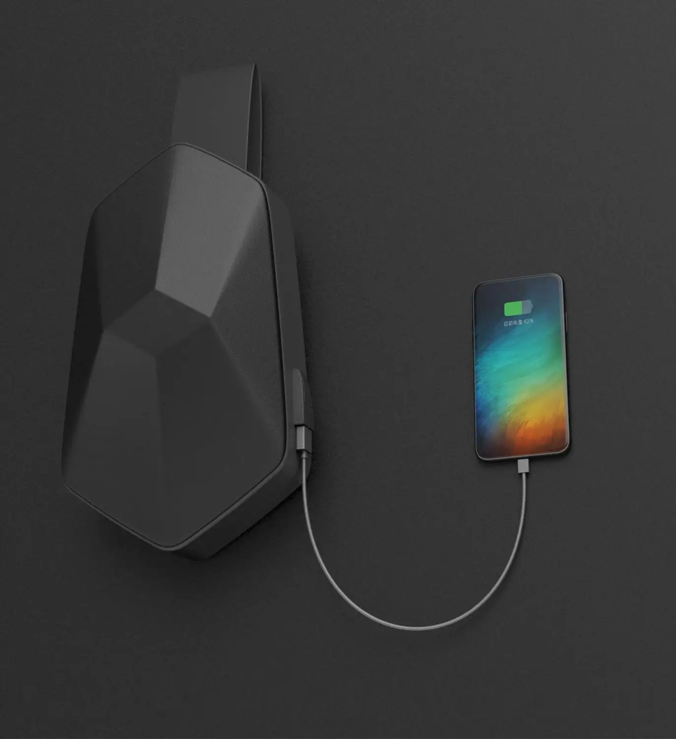 Рюкзак Xiaomi Youpin из полиуретана цветная Водонепроницаемая нагрудная сумка с
