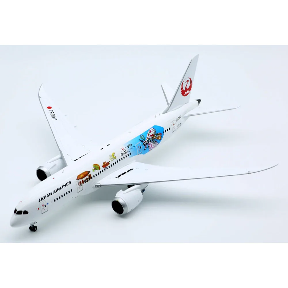 Фото Коллекционный самолет из сплава 1:200 в подарок JC Wings XX2159 Japan Airlines «Dreamliner» Boeing B787-8, литой под давлением самолет JET, модель JA828J №5