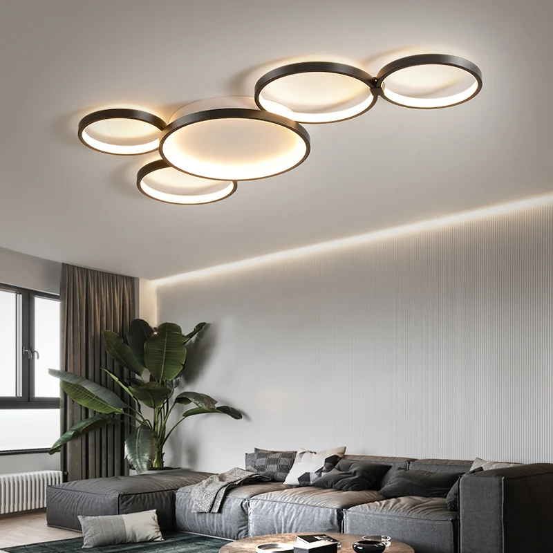 $60.00 New Modern led Ceiling Lights for Living Room Bedroom Dining room Study office Remote control Home Creative Ceiling Lamp fixture