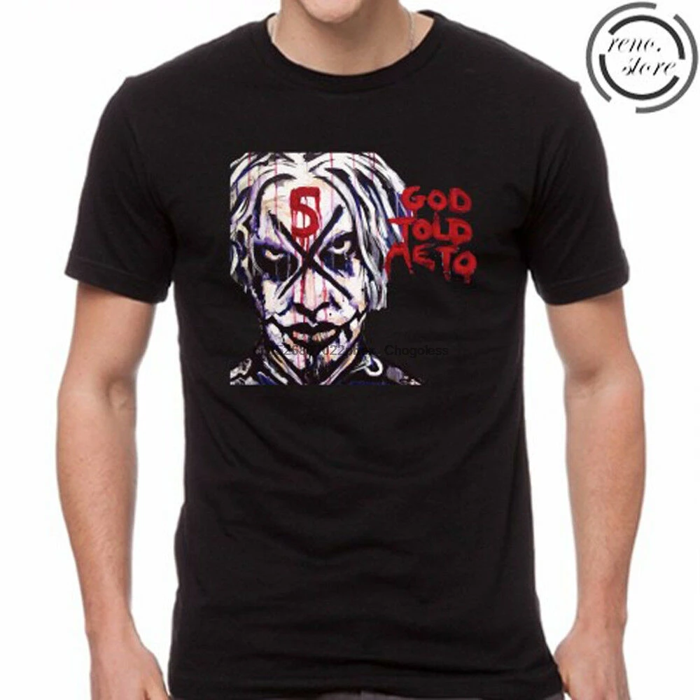 Мужская черная футболка с надписью John 5 John5 God предупредительный Размер - купить по