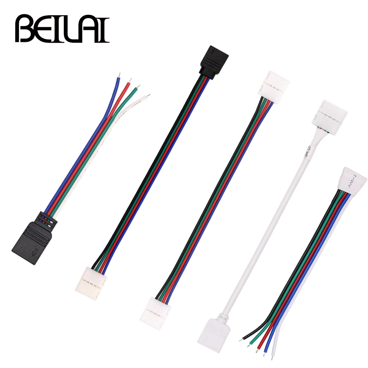 4pin RGB Светодиодная лента 5pin добавить теплый белый разъем для светодиодной ленты