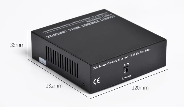 100 м 1 пара волоконный порт оптический медиа конвертер одномодовый 25 км 8 RJ45 порты