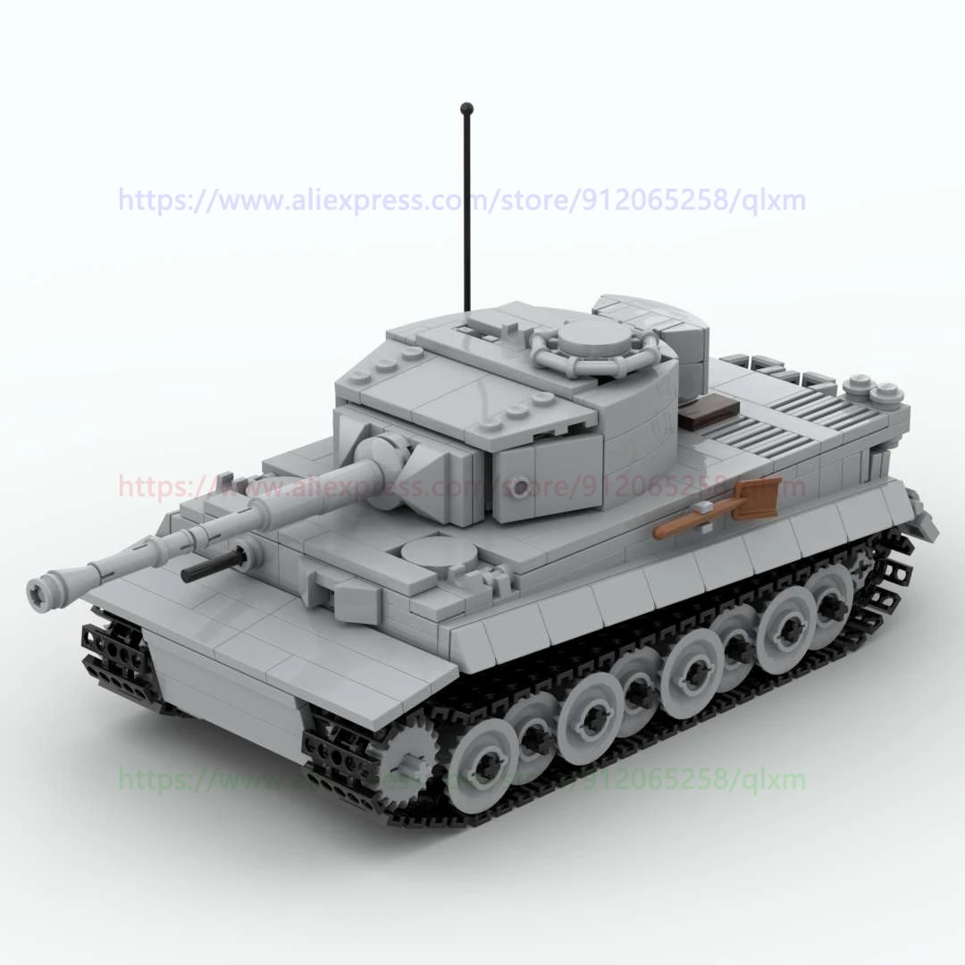 Конструктор Tiger тяжелый танк военная серия игрушка Pz.kpfw VI I сборные детали