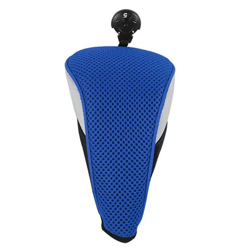 

4 Pcs Golf Club Head Covers High Elastic Breathable Long Neck Interchangeable R58B