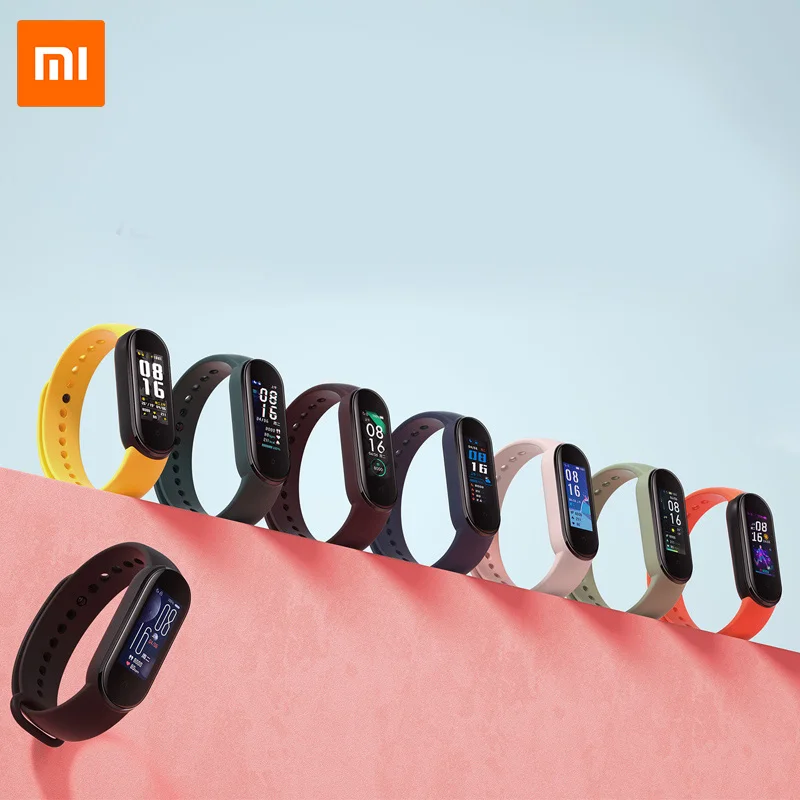 

Xiaomi Mi Band 5 Global version Smart Bracelet AMOLED Screen Smartband Fitness Traker Bluetooth Sport Waterproof Smart Band