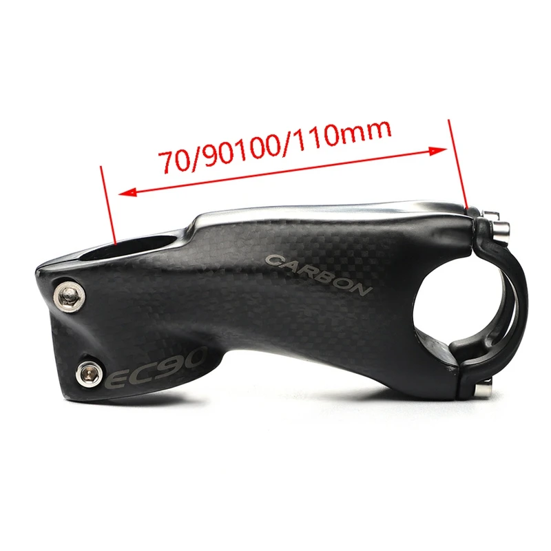 

Bike Stem 28.6-25.4MM Full Carbon Fiber Bicycle Stem Riser Bike Handlebar Stem for MTB Road Bike