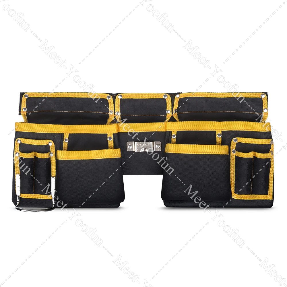 Electrician Tools Bag Multi-functional Waist Pack Pouch Belt Tool Storage Holder Organizer