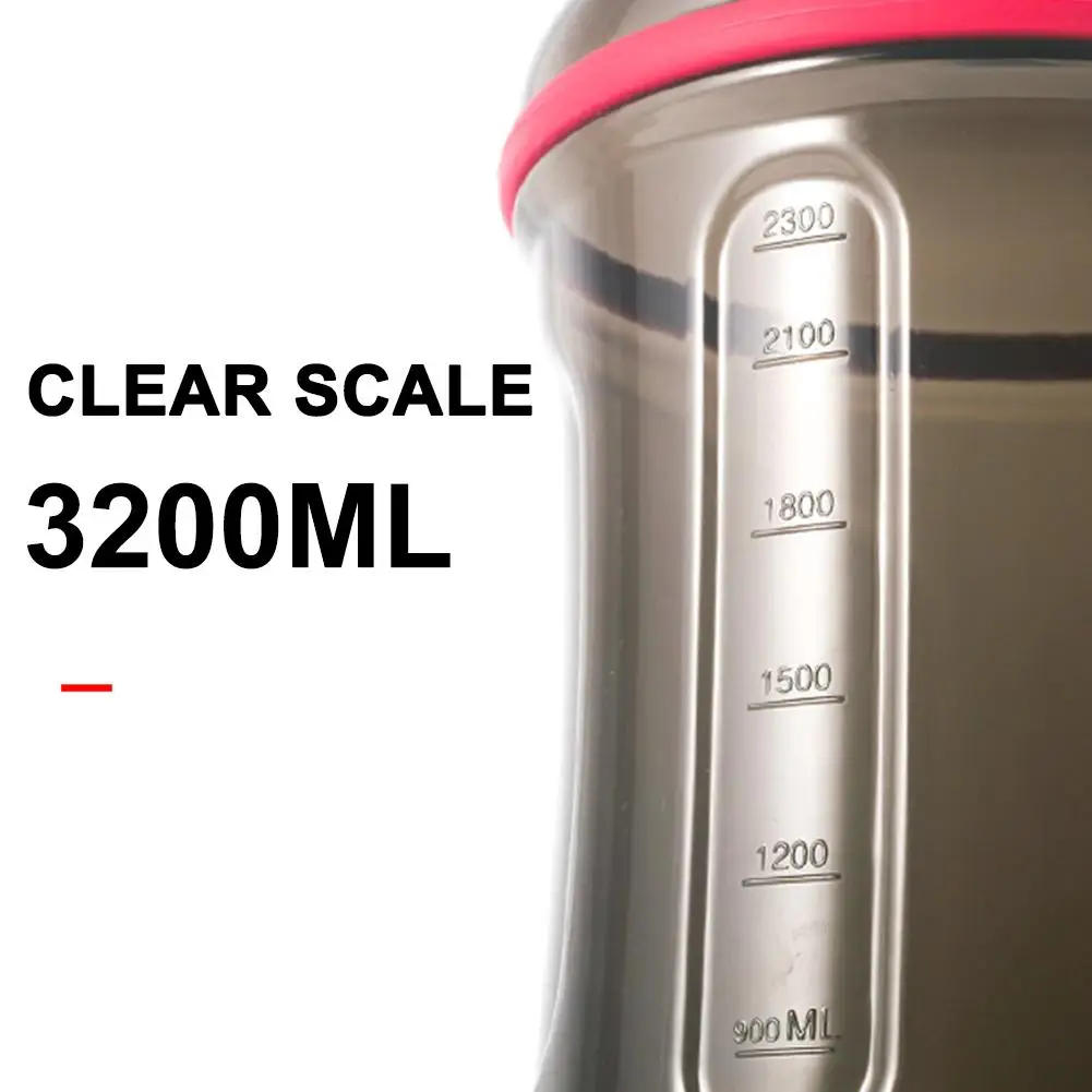 3.2L большой объем для воды бутылка наружная Спортивная прочная езды на велосипеде
