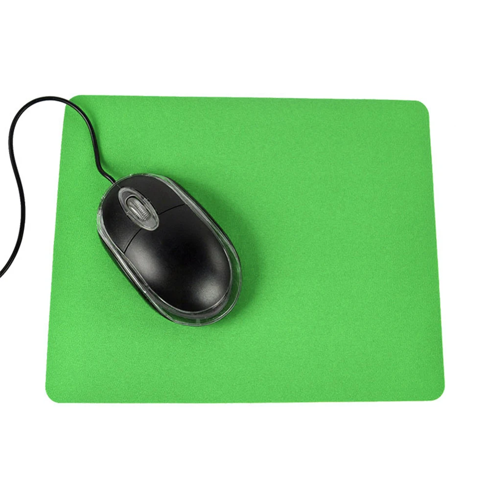 

High Quality 21.5 X 17.5cm Gaming PC Laptop Mouse Pad Anti-Slip Solid Color Rectangle Mat